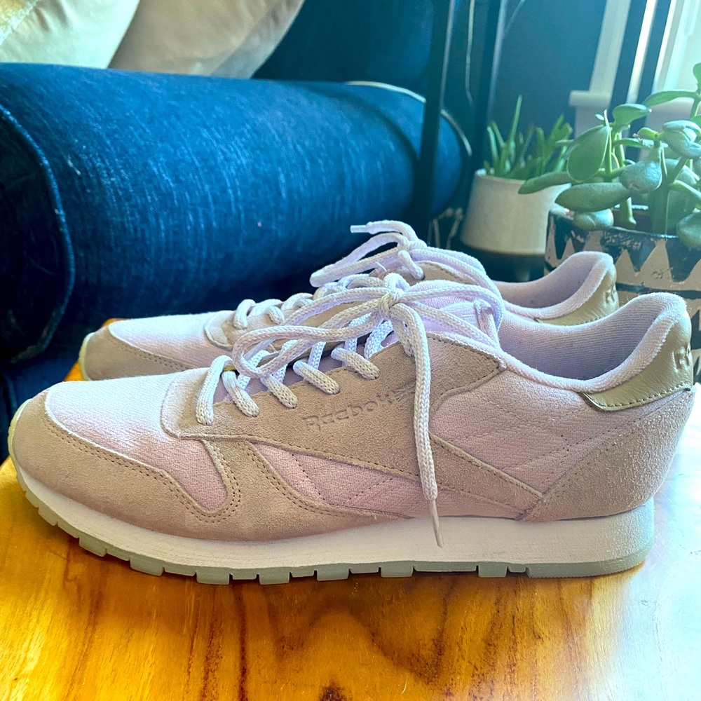 Lilac Reebok Sneakers